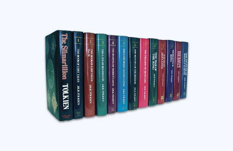 The History of Middle Earth Complete Set 1-12 Box