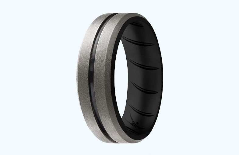 ROQ Silicone Rings for Men